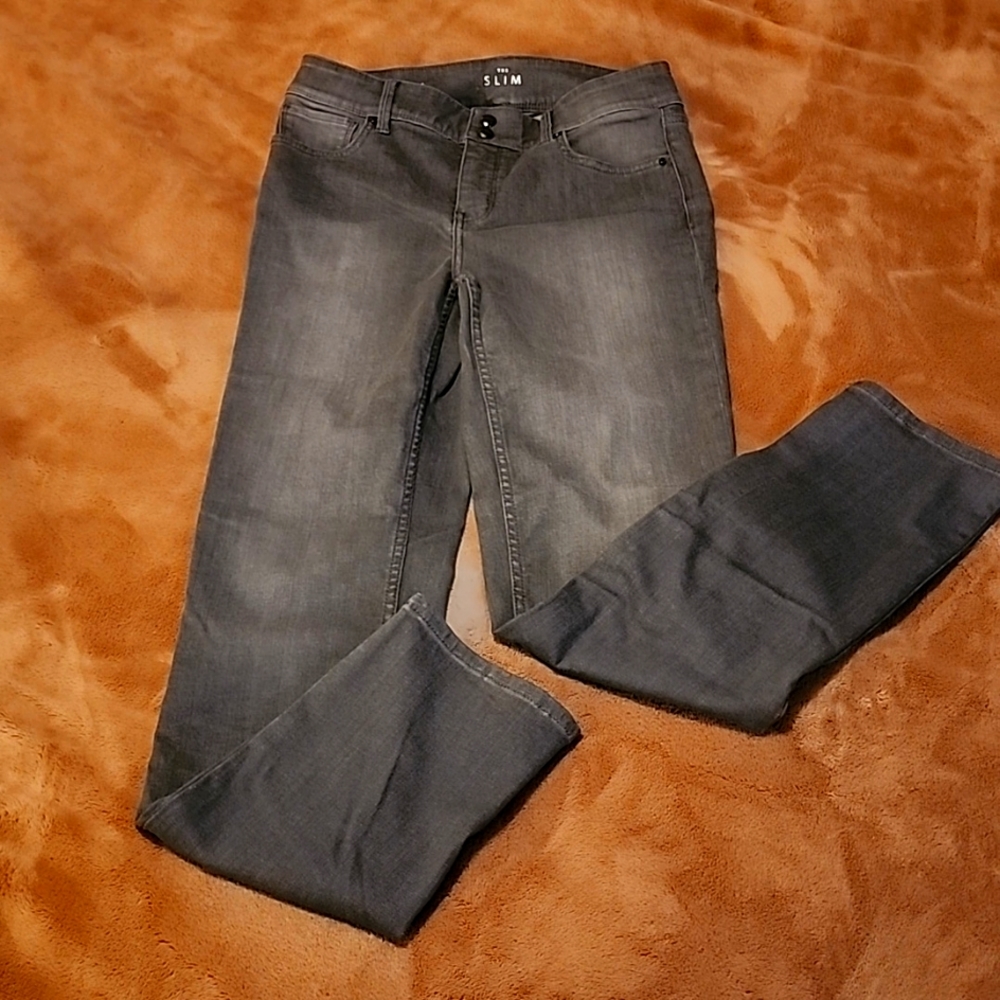 WHBM slim grey jeans